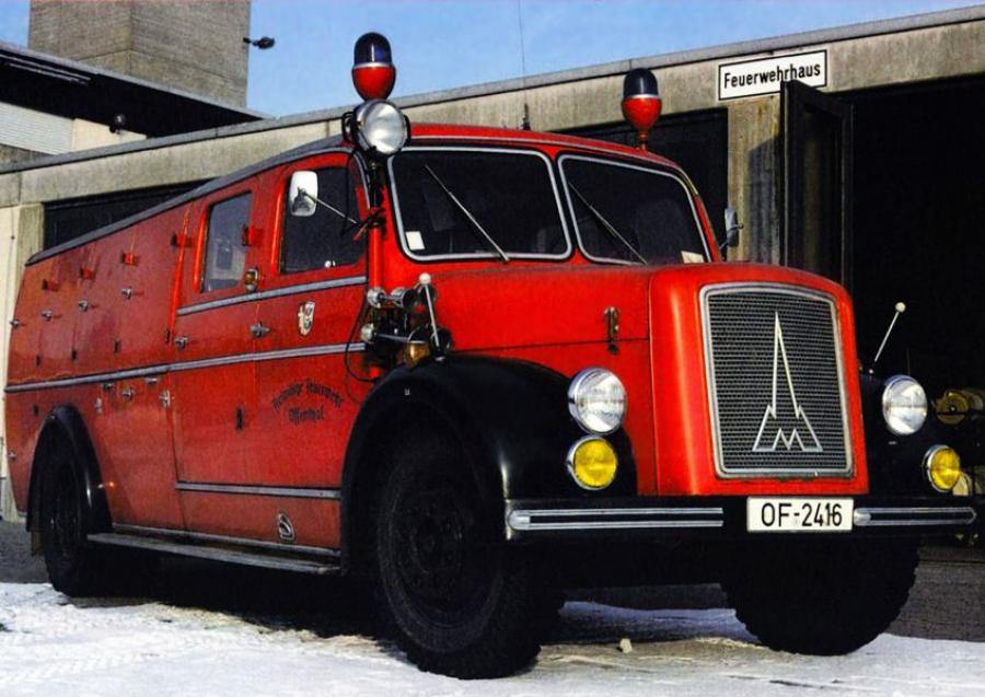  Magirus-Deutz S 3500 Tankloschfahrzeug Magirus TLF 15 1951 года  (фото 1 из 1)